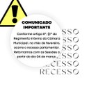 AVISO DE RECESSO