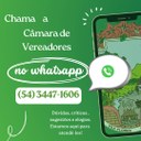  Câmara de Vereadores no WhatsApp!