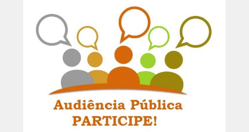 COMUNICADO DE AUDIÊNCIA PÚBLICA!