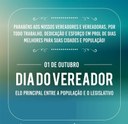 DIA DO VEREADOR - 01 de outubro