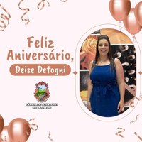 Parabéns, Vereadora Deisi Detogni 