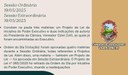 Resumo das Sessões Ordinária e Extraordinária, realizadas no dia 19/05/2025. Resumo das Sessões Ordinária e Extraordinária, realizadas no dia 19/05/2025.